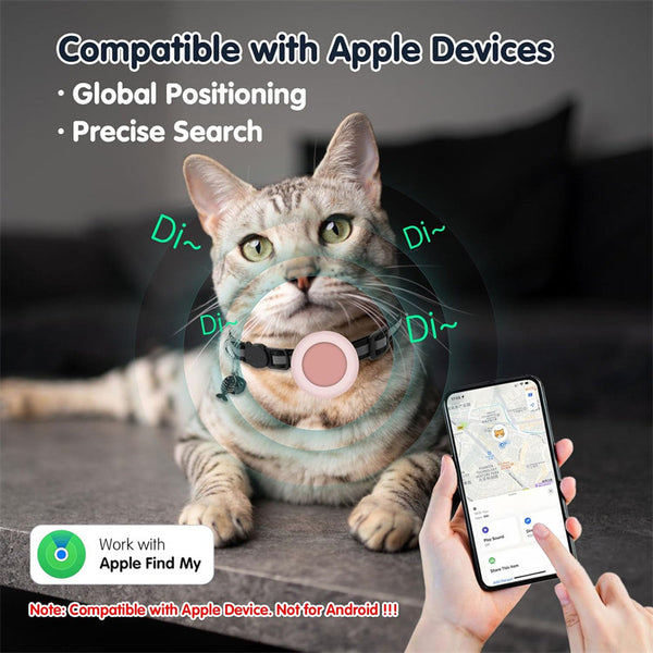 Smart Pet Tracker, Cat and Dog Tracker with Collar Holder